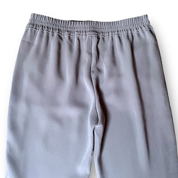 J Crew Womens Reese Trouser Sz 6 Gray Pull On Tulip Hem Pant Minimalist Preppy - Picture 10 of 10